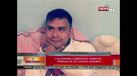 BT: Lalaking sobrang gwapo, pinaalis sa Saudi Arabia .